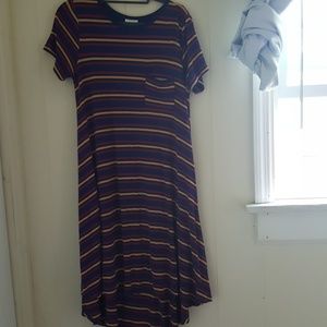 Lularoe Carly striped